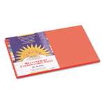 PACON CORPORATION Construction Paper, 58 lbs., 12 x 18, Orange, 50 Sheets/Pack