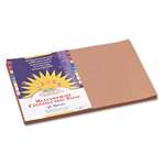 PACON CORPORATION Construction Paper, 58 lbs., 12 x 18, Light Brown, 50 Sheets/Pack