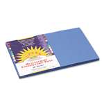 PACON CORPORATION Construction Paper, 58 lbs., 12 x 18, Blue, 50 Sheets/Pack