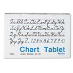 PACON CORPORATION Chart Tablets, Unruled, 24 x 16, White, 25 Sheets