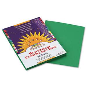 PACON CORPORATION Construction Paper, 58 lbs., 9 x 12, Holiday Green, 50 Sheets/Pack