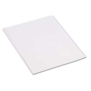 PACON CORPORATION Construction Paper, 58 lbs., 18 x 24, White, 50 Sheets/Pack