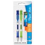 SANFORD Clear Point Mechanical Pencil Starter Set, 0.9 mm, Lime Green, Royal Blue, 2/Set