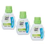 SANFORD Fast Dry Correction Fluid, 22 ml Bottle, White, 3/Pack