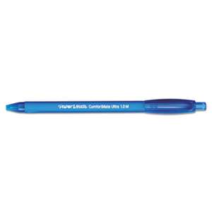 SANFORD ComfortMate Ultra RT Ballpoint Retractable Pen, Blue Ink, Medium, Dozen