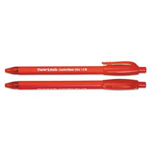 SANFORD ComfortMate Ultra RT Ballpoint Retractable Pen, Red Ink, Medium, Dozen