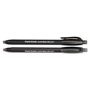 SANFORD ComfortMate Ultra RT Ballpoint Retractable Pen, Black Ink, Fine, Dozen