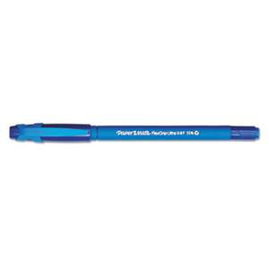 SANFORD FlexGrip Ultra Ballpoint Stick Pen, Blue Ink, Fine, Dozen