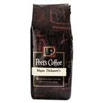 PEETS Bulk Coffee, Major Dickason's Blend, Ground, 1 lb Bag