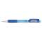 PENTEL OF AMERICA Cometz Mechanical Pencil, HB #2, .9mm, Blue, Dozen