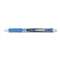 PENTEL OF AMERICA EnerGel RTX Retractable Liquid Gel Pen, .7mm, Needle, Black/Gray Brl, Blue Ink