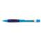 PENTEL OF AMERICA Quicker Clicker Mechanical Pencil, 0.5 mm, Transparent Blue Barrel