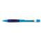 PENTEL OF AMERICA Quicker Clicker Mechanical Pencil, 0.5 mm, Transparent Blue Barrel