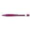 PENTEL OF AMERICA Quicker Clicker Mechanical Pencil, 0.9 mm, Transparent Burgundy Barrel