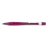 PENTEL OF AMERICA Quicker Clicker Mechanical Pencil, 0.9 mm, Transparent Burgundy Barrel