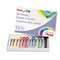 PENTEL OF AMERICA Oil Pastel Set With Carrying Case,12-Color Set, Assorted, 12/Set