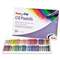 PENTEL OF AMERICA Oil Pastel Set With Carrying Case,45-Color Set, Assorted, 50/Set