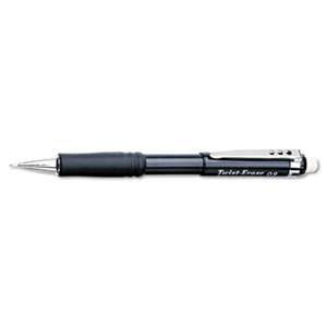 PENTEL OF AMERICA Twist-Erase III Mechanical Pencil, 0.9 mm, Black Barrel