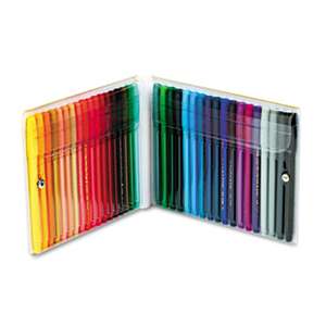 PENTEL OF AMERICA Fine Point Color Pen Set, 36 Assorted Colors, 36/Set