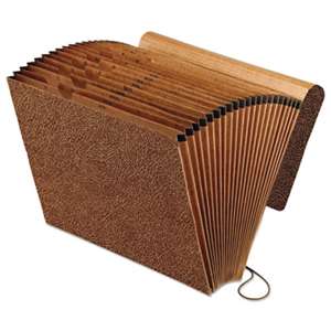 ESSELTE PENDAFLEX CORP. Kraft Indexed Expanding File, 21 Pocket, Alpha & Monthly, Letter, Redrope