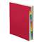 ESSELTE PENDAFLEX CORP. PressGuard Expanding Desk File, A-Z, Letter, Acrylic-Coated Pressboard, Red