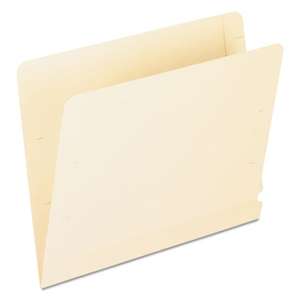 ESSELTE PENDAFLEX CORP. Laminate Spine Shelf File Folder, Straight Tab, 14 pt Manila, Letter, 50/Box