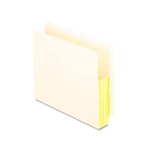 ESSELTE PENDAFLEX CORP. Manila Drop Front Shelf File Pockets, Straight Cut, 10 Pockets, Letter, Manila
