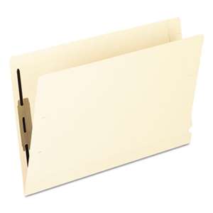 ESSELTE PENDAFLEX CORP. Laminated Spine End Tab Folder with 1 Fastener, 11 pt Manila, Legal, 50/Box