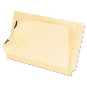 ESSELTE PENDAFLEX CORP. Laminated Spine End Tab Folder with 2 Fasteners, 11 pt Manila, Legal, 50/Box