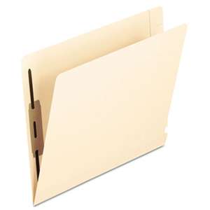 ESSELTE PENDAFLEX CORP. Laminated Spine End Tab Folder with 2 Fasteners, 14 pt Manila, Letter, 50/Box