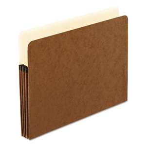 ESSELTE PENDAFLEX CORP. Standard Expanding File Pockets, Manila, Straight Cut, 1 Pocket, Letter, Redrope