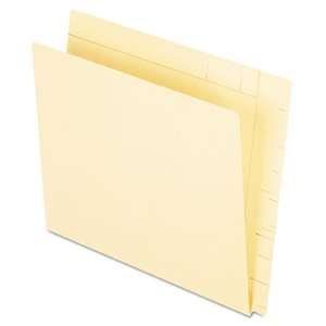 ESSELTE PENDAFLEX CORP. Conversion Folders, Straight Cut, Top Tab, Letter, Manila, 100/Box
