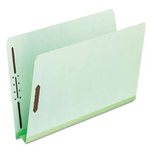 ESSELTE PENDAFLEX CORP. Pressboard Folders, 2 Fasteners, 2" Expansion, Full Cut, Letter, Green, 25/Box