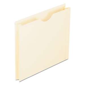 ESSELTE PENDAFLEX CORP. Reinforced Top File Jacket, 2 Inch Expansion, Letter, Manila, 50/Box