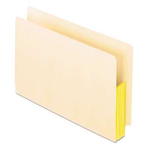 ESSELTE PENDAFLEX CORP. Manila Drop Front Shelf File Pockets, Straight Cut, 10 Pockets, Legal, Manila