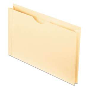 ESSELTE PENDAFLEX CORP. Reinforced Top Tab File Jacket, 2 Inch Expansion, Legal, Manila, 50/Box