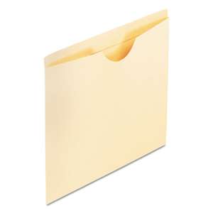 ESSELTE PENDAFLEX CORP. Reinforced Top Tab File Jackets, Flat Expansion, Legal, Manila, 100/Box