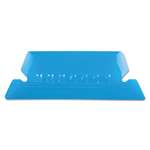 ESSELTE PENDAFLEX CORP. Hanging File Folder Tabs, 1/5 Tab, Two Inch, Blue Tab/White Insert, 25/Pack
