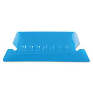 ESSELTE PENDAFLEX CORP. Hanging File Folder Tabs, 1/5 Tab, Two Inch, Blue Tab/White Insert, 25/Pack