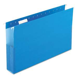 ESSELTE PENDAFLEX CORP. SureHook Reinforced Hanging Box Files, 2" Expansion, Legal, Blue, 25/Box