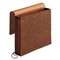 ESSELTE PENDAFLEX CORP. Premium Reinforced Expanding Wallet, 1 Pocket, Letter, Brown