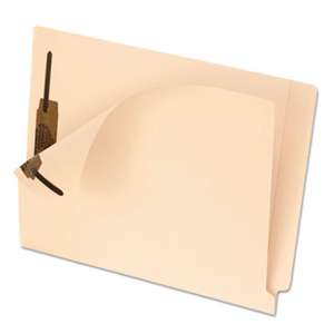 ESSELTE PENDAFLEX CORP. End Tab Fastener Folders, Two Fastener, Letter, Manila, 50/Box