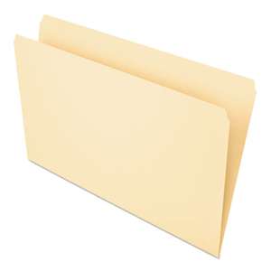 ESSELTE PENDAFLEX CORP. File Folders, Straight Cut, Top Tab, Legal, Manila, 100/Box