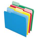 ESSELTE PENDAFLEX CORP. Colored File Folders, 1/3 Cut Top Tab, Letter, Assorted Colors, 24/Pack