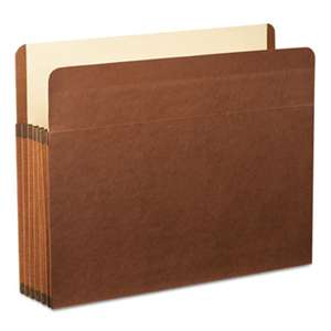 ESSELTE PENDAFLEX CORP. Premium Reinforced 5-Pocket Expanding File Pockets, Straight Cut, Letter, Brown