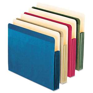 ESSELTE PENDAFLEX CORP. Recycled Paper Color File Pocket, Letter, 4 colors, 4/Pack