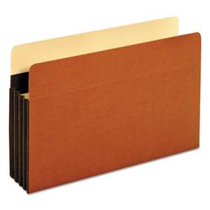 ESSELTE PENDAFLEX CORP. Heavy-Duty File Pockets, Straight Cut, 1 Pocket, Legal, Redrope
