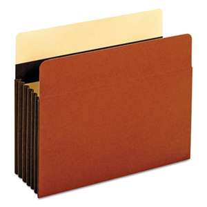 ESSELTE PENDAFLEX CORP. Heavy-Duty File Pockets, Straight Cut, 1 Pocket, Letter, Redrope
