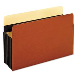 ESSELTE PENDAFLEX CORP. Heavy-Duty File Pockets, Straight Cut, 1 Pocket, Legal, Redrope