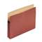 ESSELTE PENDAFLEX CORP. Earthwise 100% Recycled File Pocket, 3 1/2" Exp, Letter, Red Fiber